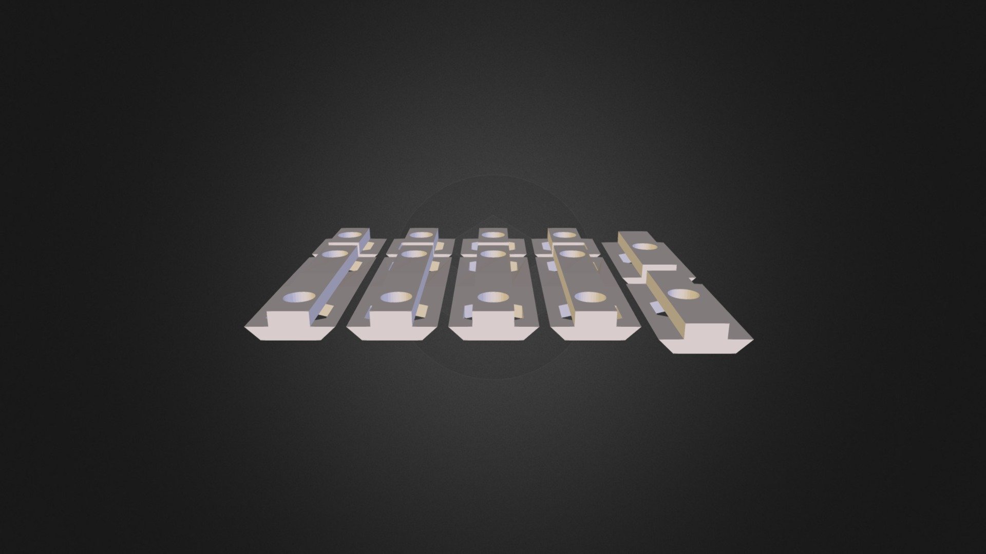 Dual Printable TSlot nut for MendelMax 3D model by 3dindustries [8ca833f] Sketchfab