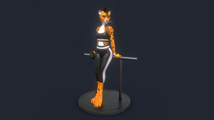 Cheetah ~ Patreon Avatar 3D Model