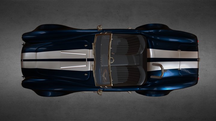 Shelby Cobra 427 3D Model