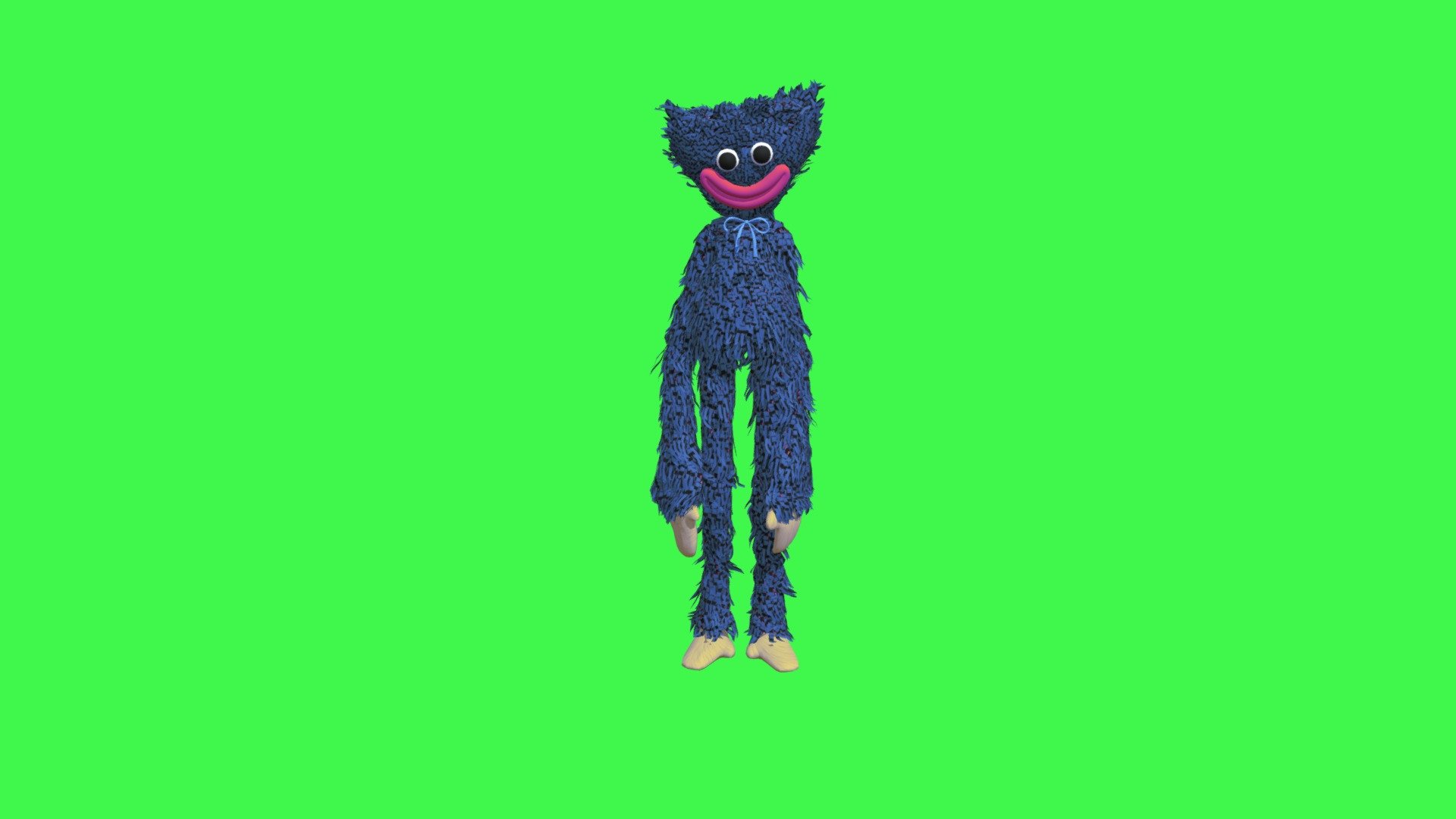 Huggy-wuggy-fur-test@ Punching