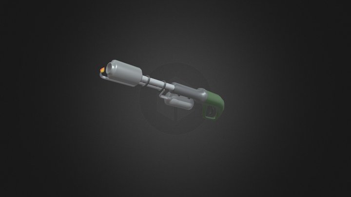 lanzallamas 3D Model
