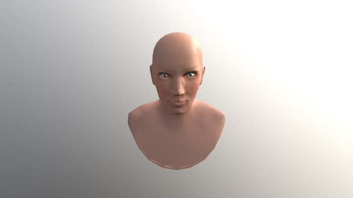 Female Bust 3D Model