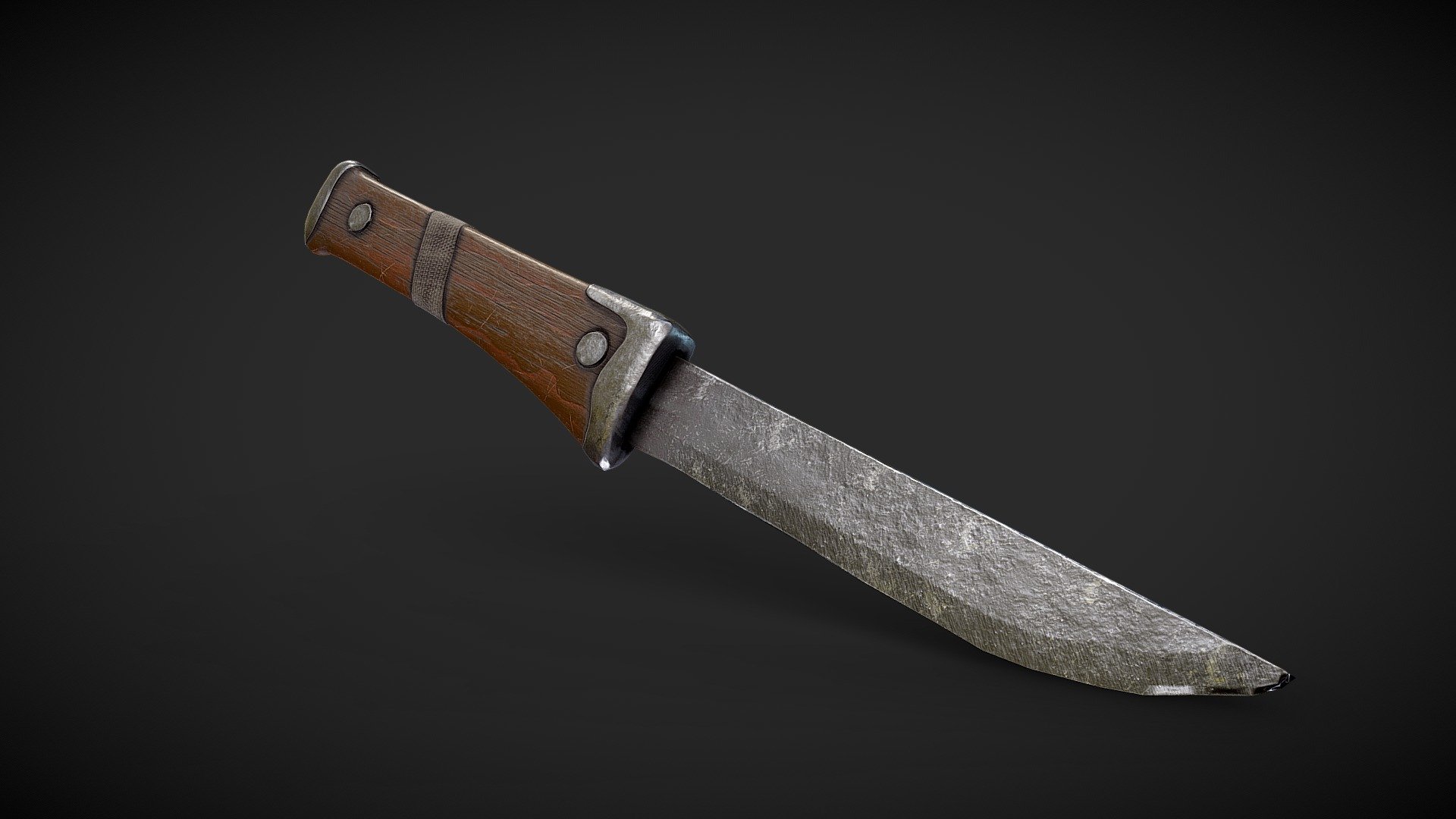 Knife - 3d Model By Shedmon [8caa61a] - Sketchfab