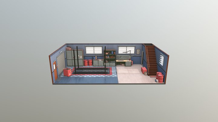 garage 3D Model