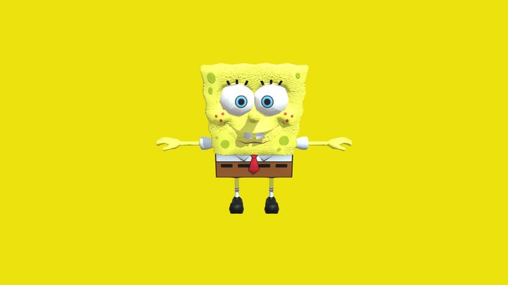 SpongeBob BFBB (HD!) 3D Model