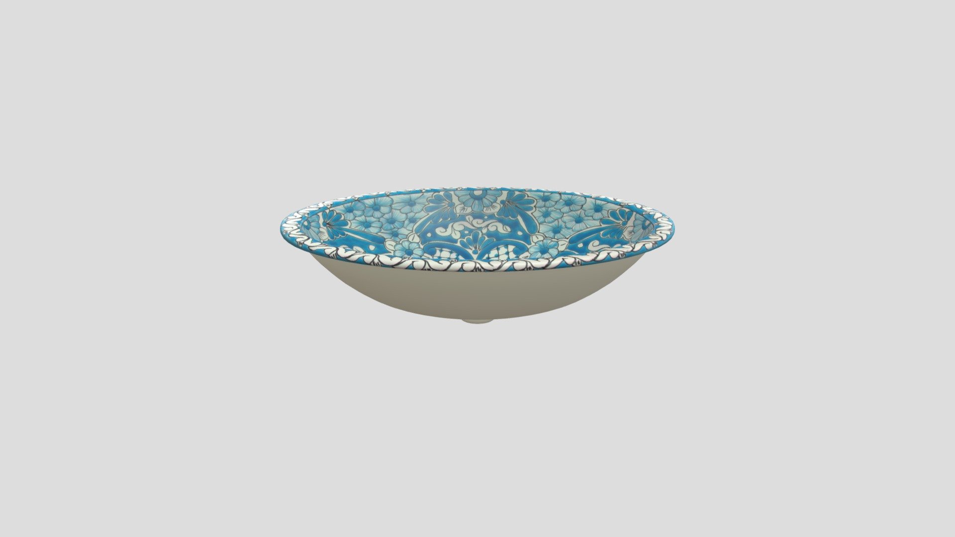 LORENA - BLUE MEXICAN SINK