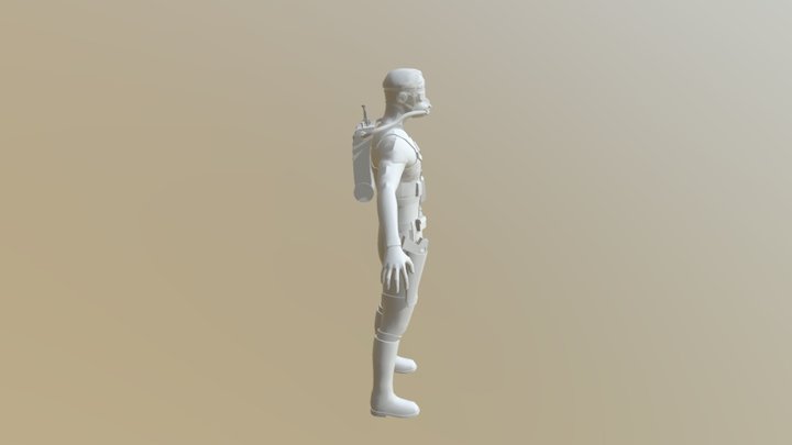 Luke 40th Anniversary 3D Model