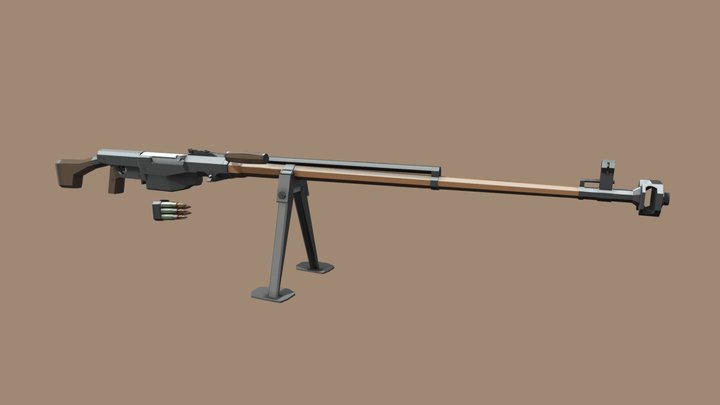 PTRS 41 3D Model