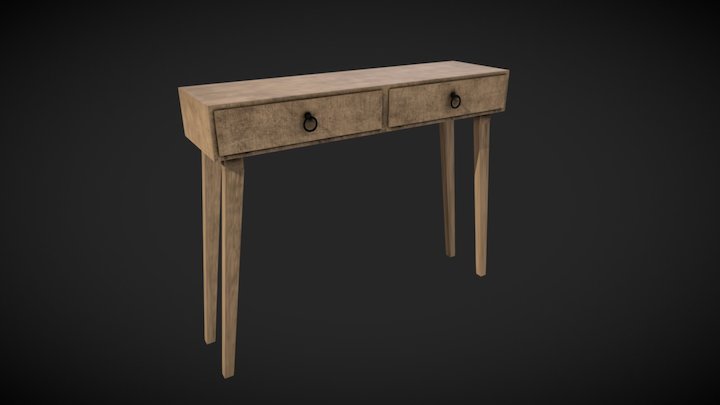 Console 3D Model