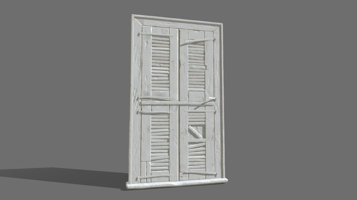 Old window (WIP) 3D Model