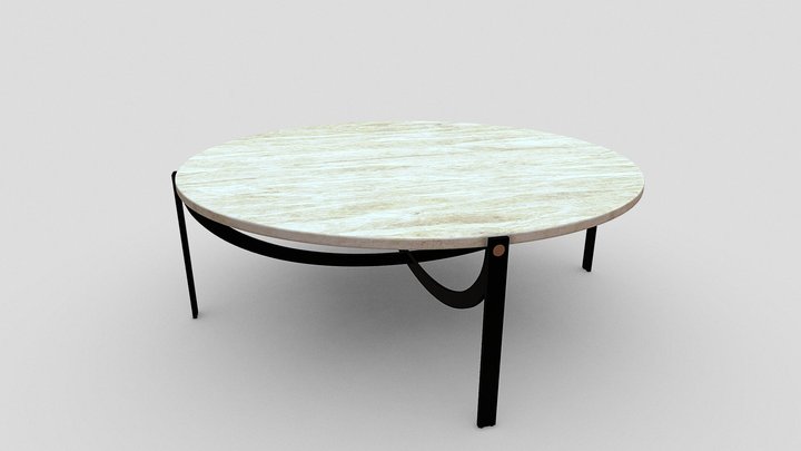 Astra Coffee Table L 3D Model