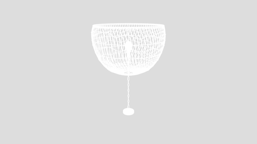 Woven Rattan Pendant Light
