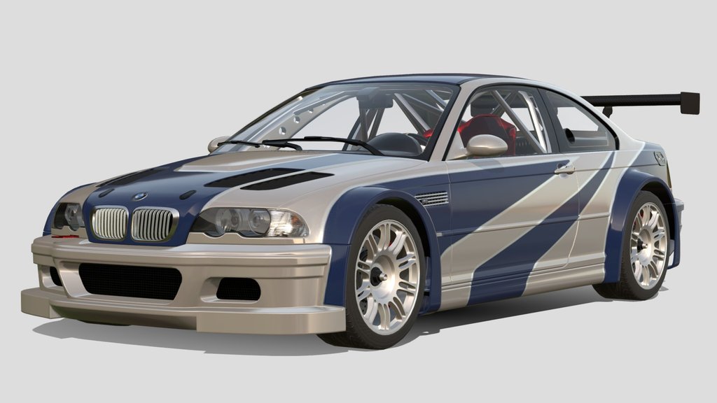 2005 BMW M3 GTR Need For Speed: Most Wanted