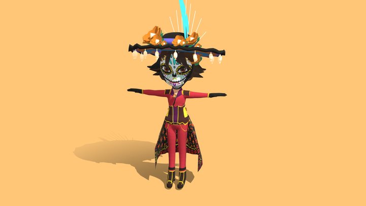 Mii - Catrina 3D Model