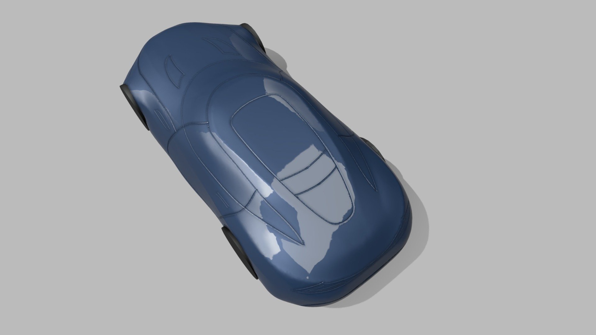 SHC First Sculpt Test (angry fish car lol)