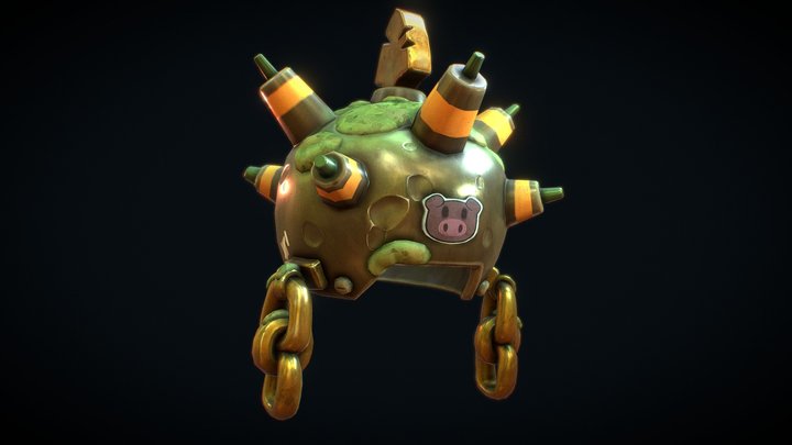 Stylized creation: Low poly asset 3D Model