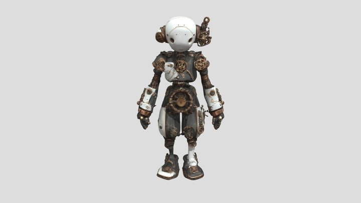 Boy Cloack 3D Model