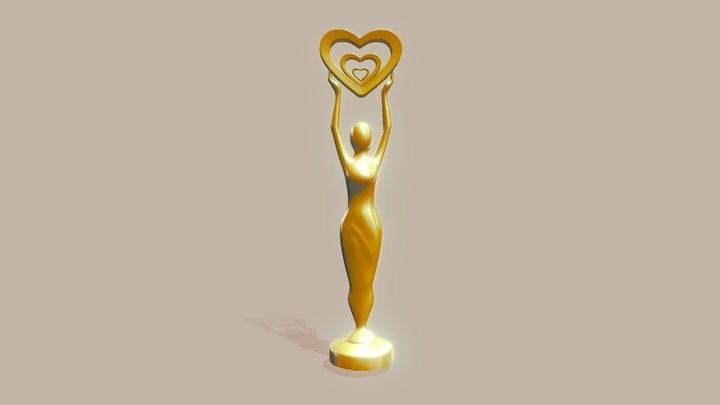 Awards for Womens 3D Model