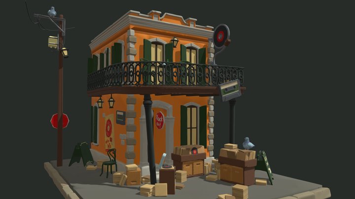 DAE - The Storefront 3D Model
