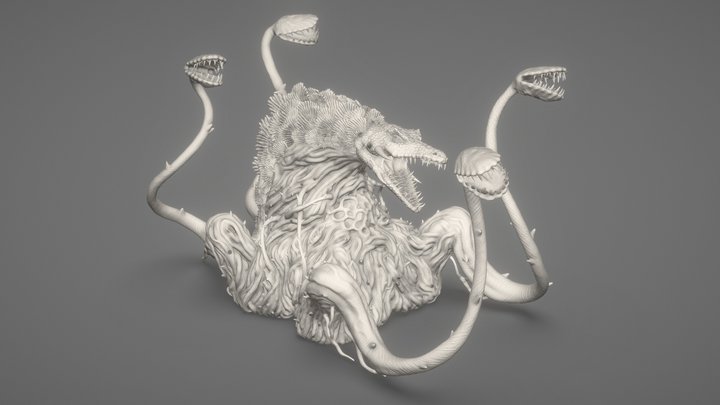 Kaiju Paradise Kaiju (3D printing model)