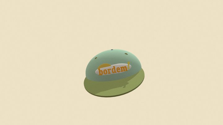 flower boy - hat 3D Model