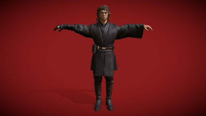 Anakin Skywalker 3D Model