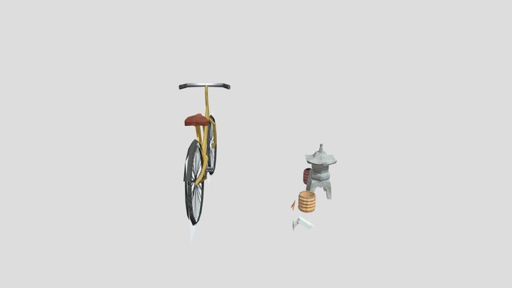 DAE 5 Finished props - Tokyo 3D Model