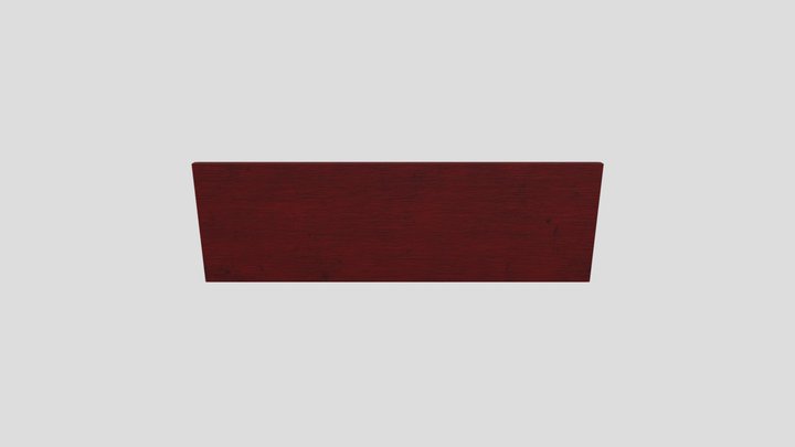 blackboard 3D Model