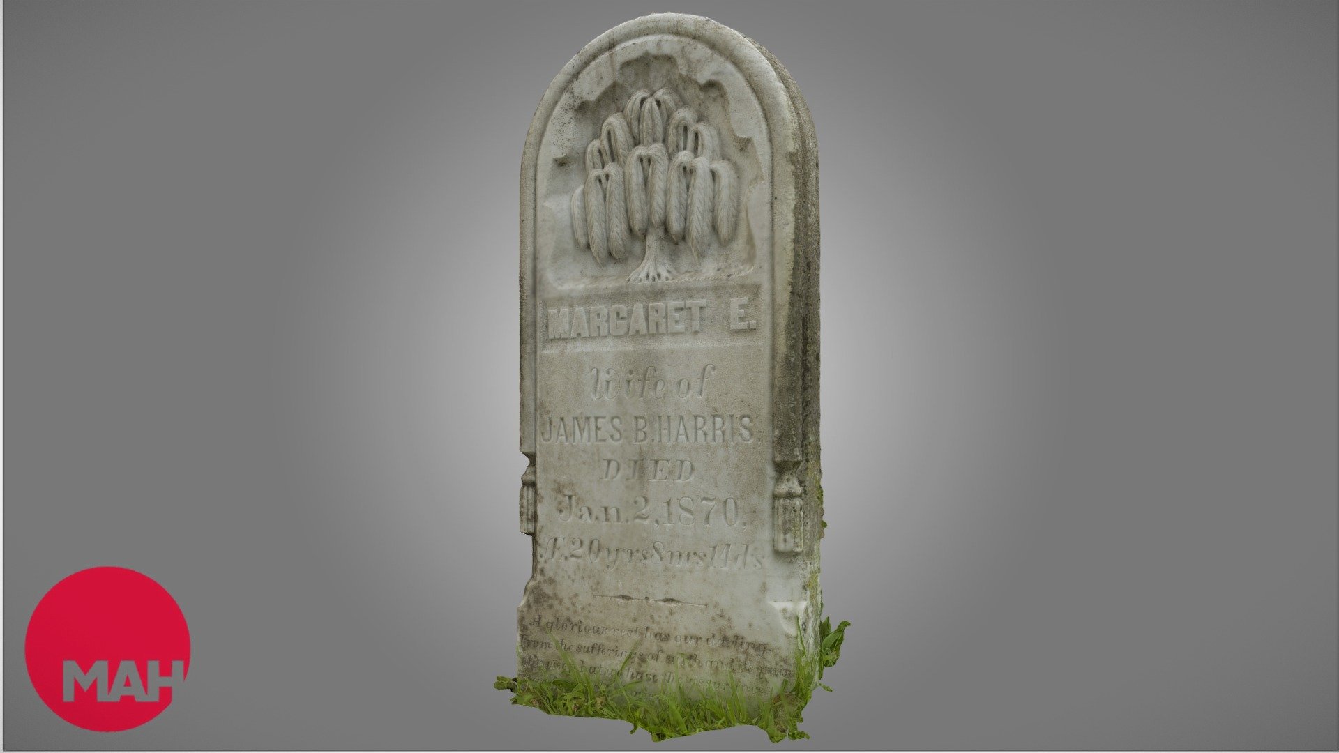Margaret (Jenkins) Harris Tombstone