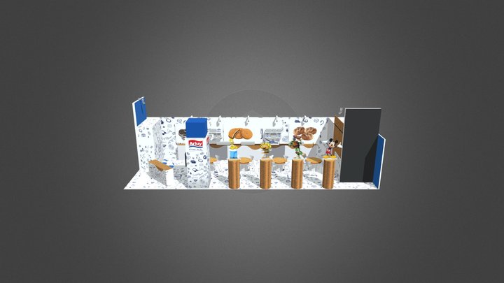 Stan Galletas DAE 3D Model