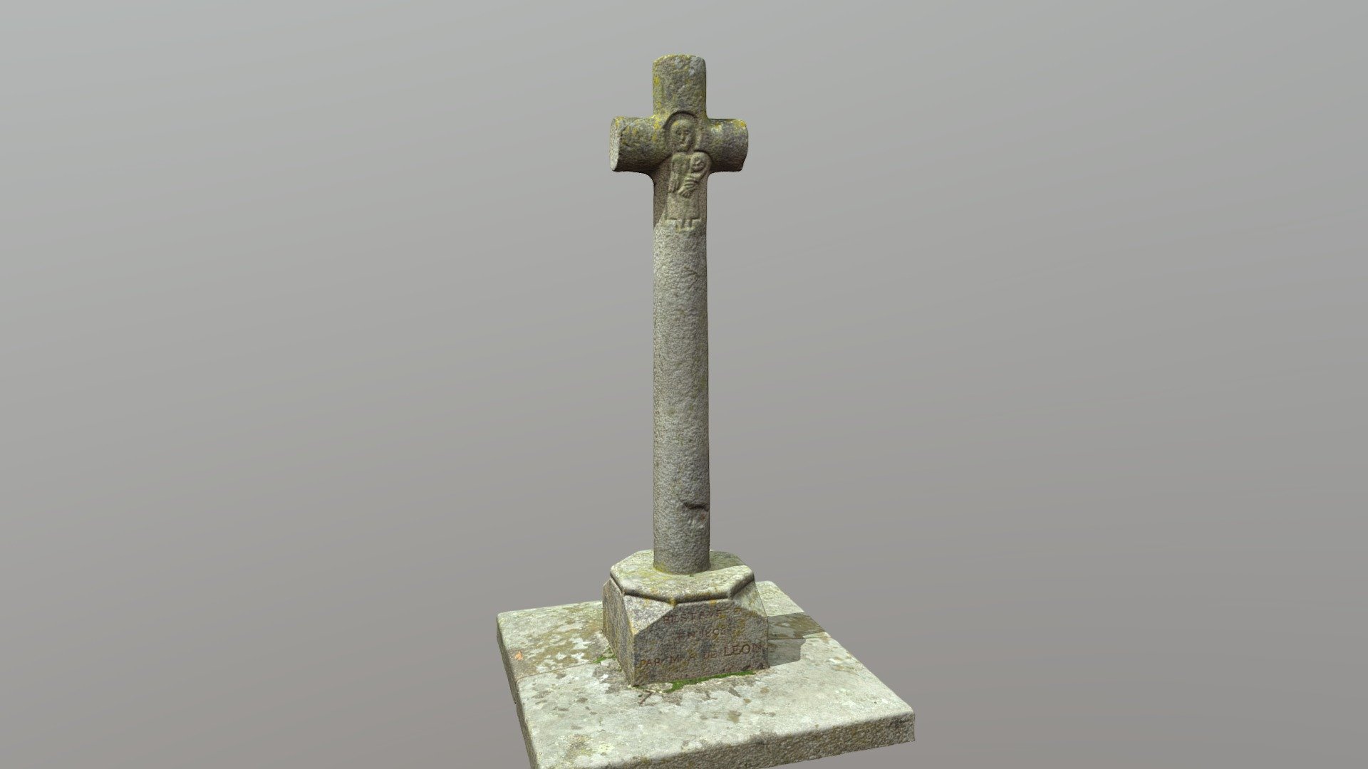 Calvary -  Notre-Dame de Beauvais  - Nomals map — Sketchfab embed 3D viewer