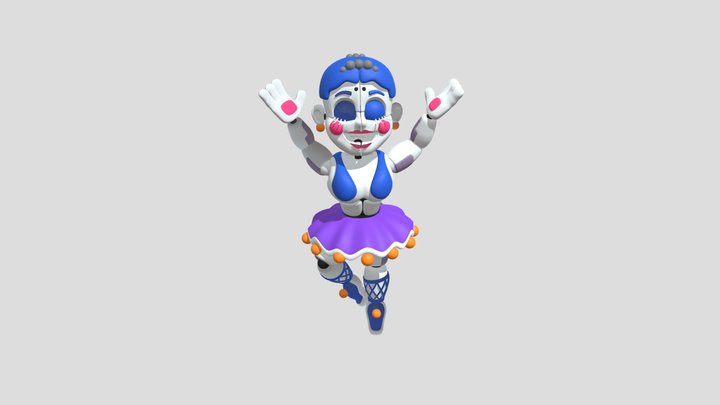 Adventure_ Ballora 3D Model