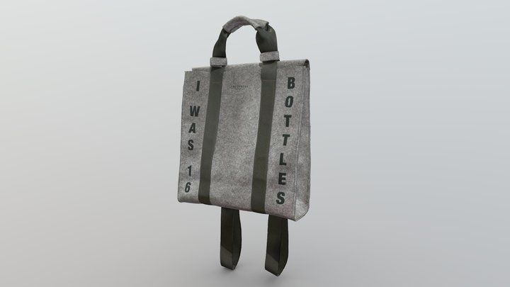 Regenesi - Re-flag Zaino - Grigio Verde 3D Model