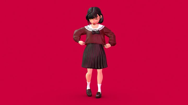 Lolita wardrobe 3D Model