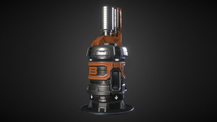 Underground Elevator 3D Model