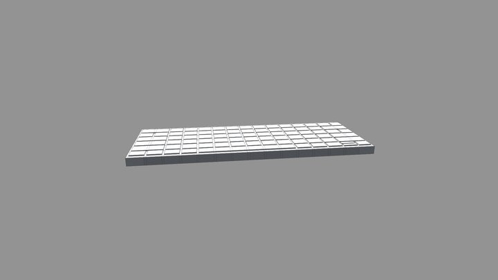 Womble_Emily_Final_Keyboard 3D Model