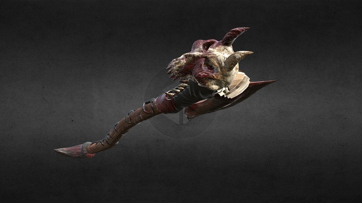 AXE_ Skull Crusher 3D Model