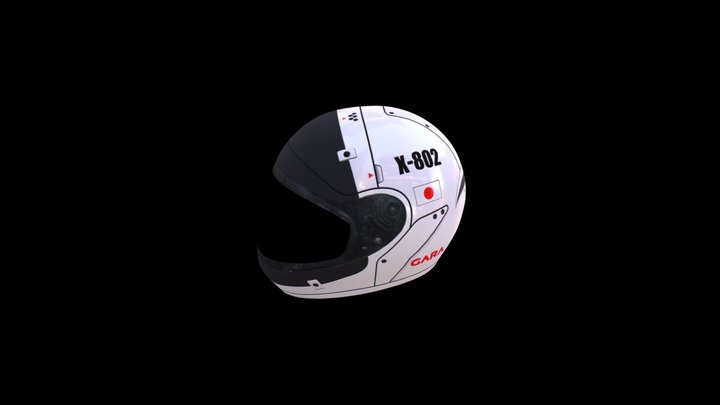 Helm Gara (old) 3D Model