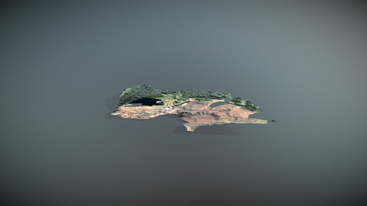 Barragem VI Brumadinho Vale do Rio Doce 3D Model