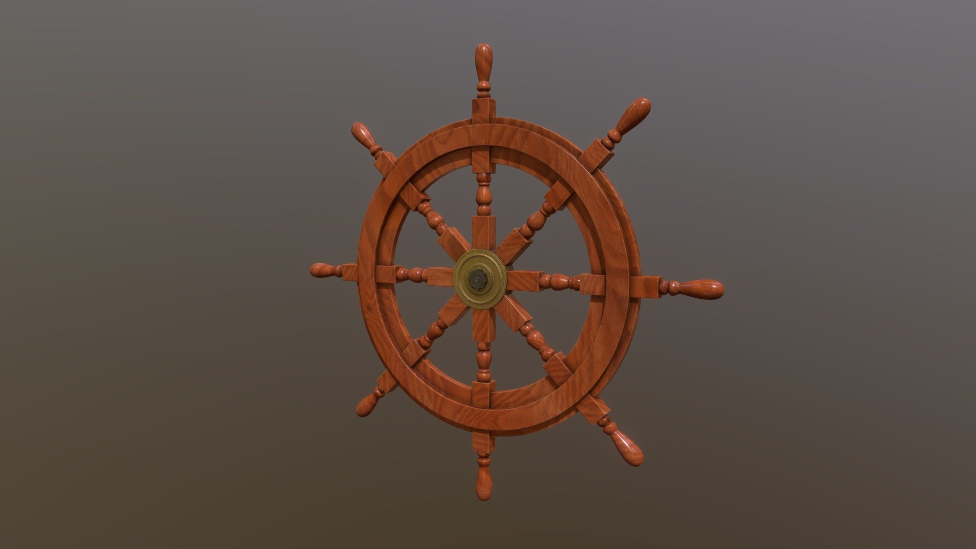Ship steering wheel Download Free 3D model by Keeya [8cb6456] Sketchfab