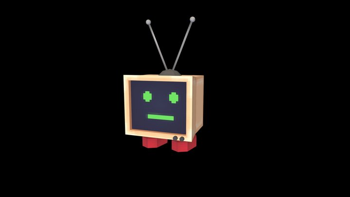 computer guy 3D Model