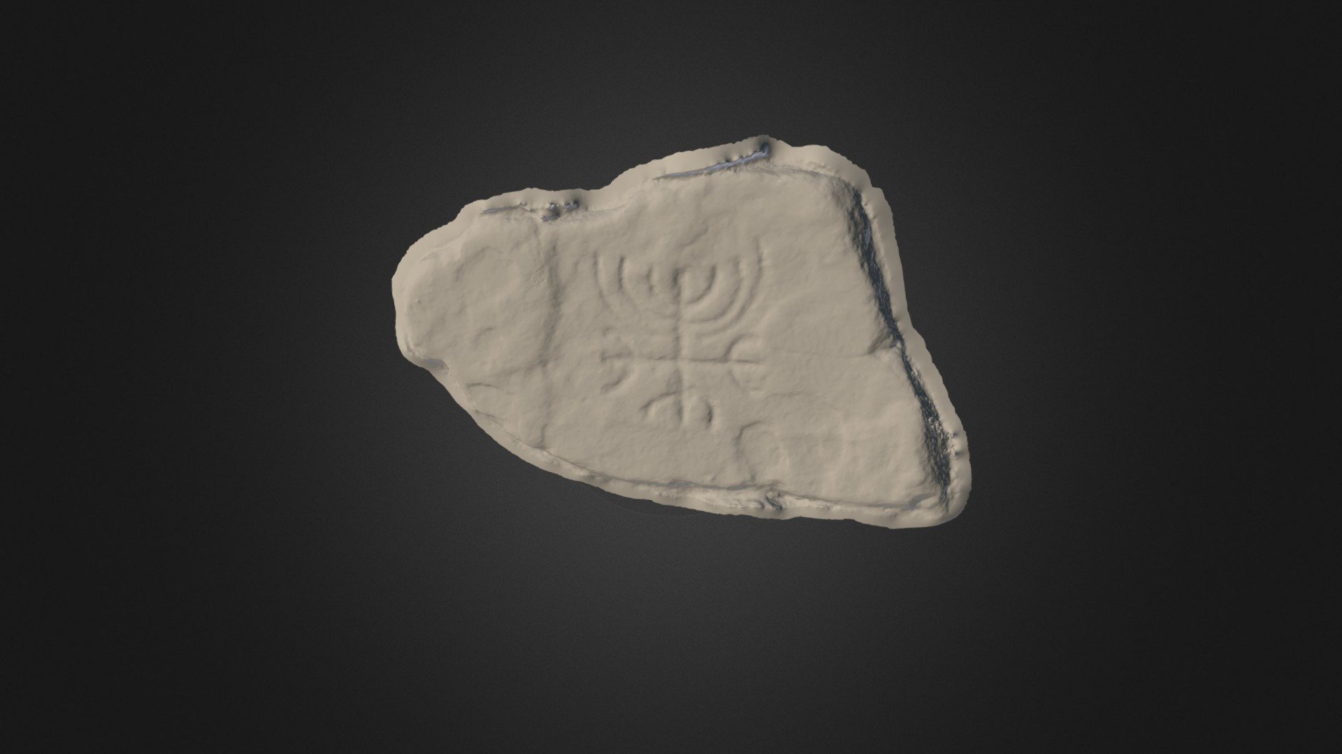 Cloontuskert - Cross (menorah)