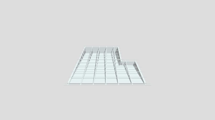 ESTRUTURA DE COBERTURA 3D Model
