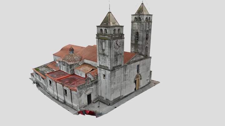 Chiesa Parrocchia San Vito Martire 3D Model