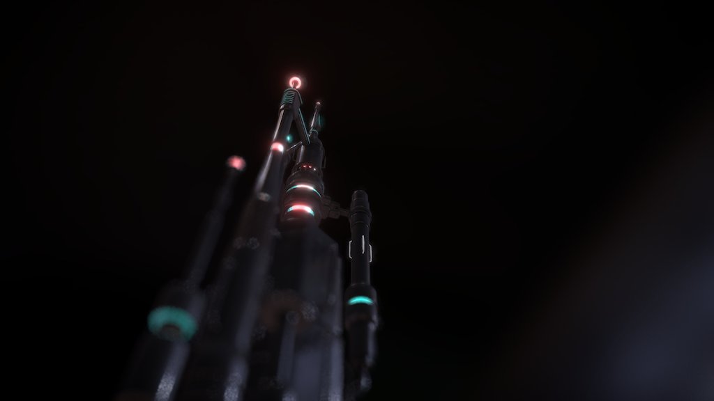 Futuristic building