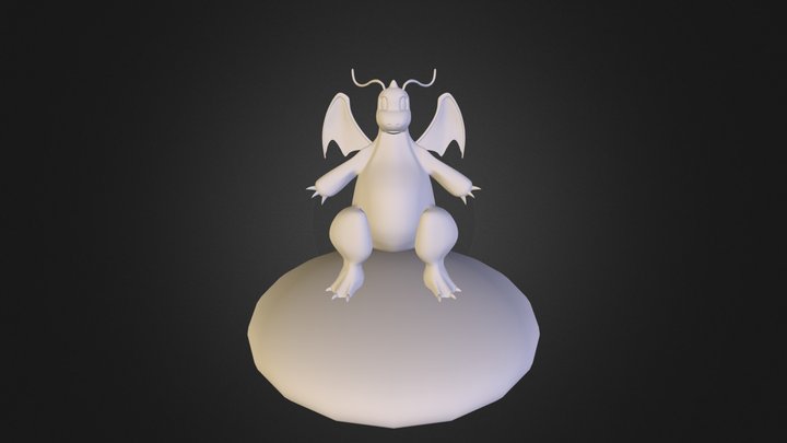 Dragonite 3D Model