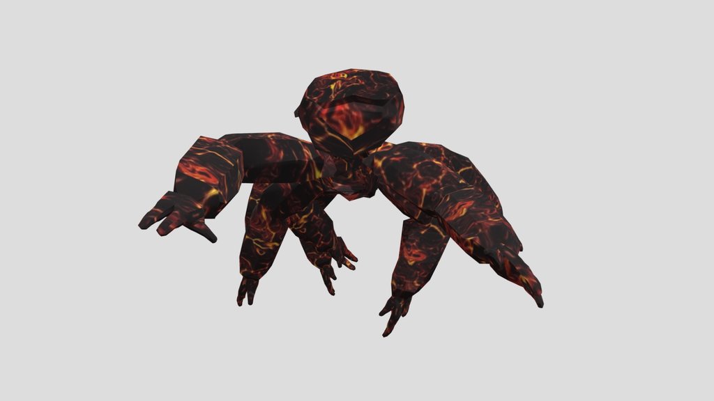 Baby lava Centipede