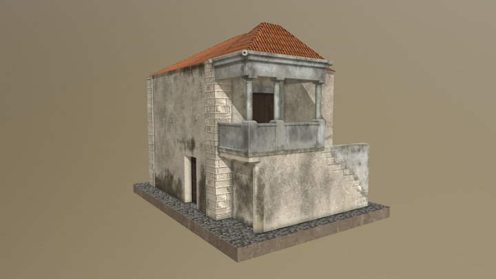 Casa do torreão 3D Model