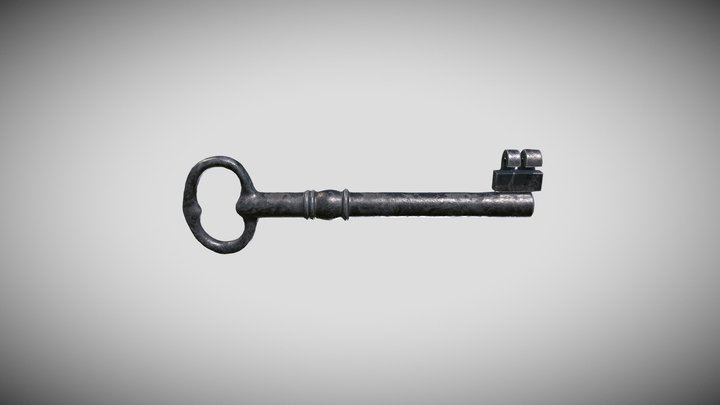 Llave antigua // Ancient key 3D Model