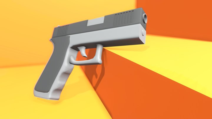 Pistol 3D Model